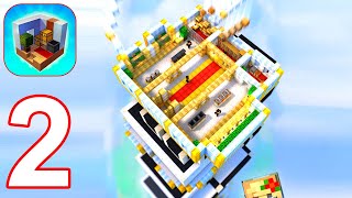 Tower Craft 3D - Idle Block Building Game - Gameplay Walkthrough Part 2 Floors 46-125 (Android, iOS) screenshot 4