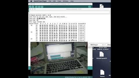 Constructing an RFID reader with arduino