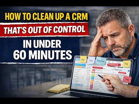 How to Clean Up a CRM That’s Out of Control in under 60 Minutes - YouTube