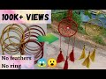 Mini dream catcher using bangles | DIY Dream Catcher | best out of waste | Shynu's World