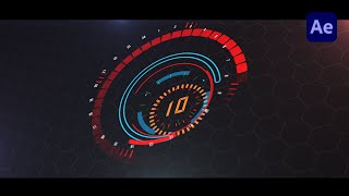 Как сделать HUD Анимацию в After Effects?