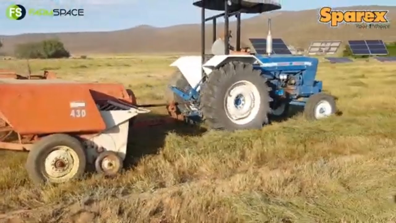 Vandag gaan julle die Ford 5000 in aksie op die plaas sien.
