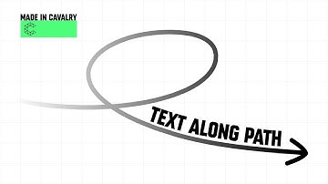 Beginners Guide to using Text Path in Cavalry