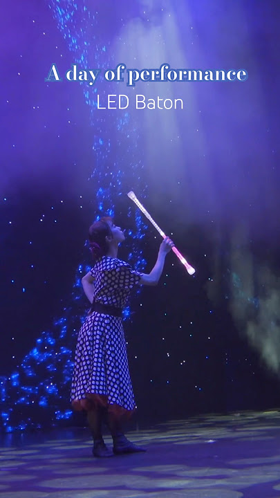 【ショー本番】LED Baton🪄💫 #batontwirling #actor #doll #performance #flyingcane #パフォーマンス #俳優 #バトントワリング