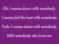 lovestruck - i wanna dance with somebody w/ lyrics