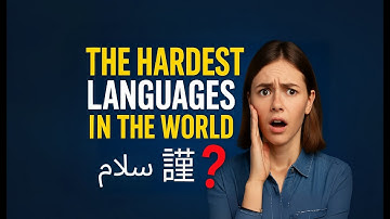 The Hardest Languages in the World (Would YOU Dare to Learn Them?)