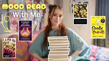 Mood Read With Me!! (spoiler free reading vlog) 🌻