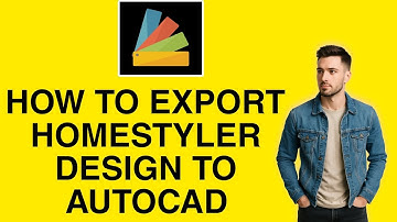 How to Export Homestyler Design to AutoCAD | Easy Tutorial