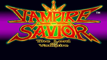 Vampire Savior: The Lord of Vampire - Arcade Mode using Lord Raptor