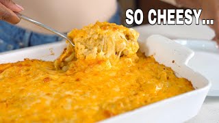 The Secret To Make A Creamy Baked Mac and Cheese Recipe| Thanksgiving side Dish