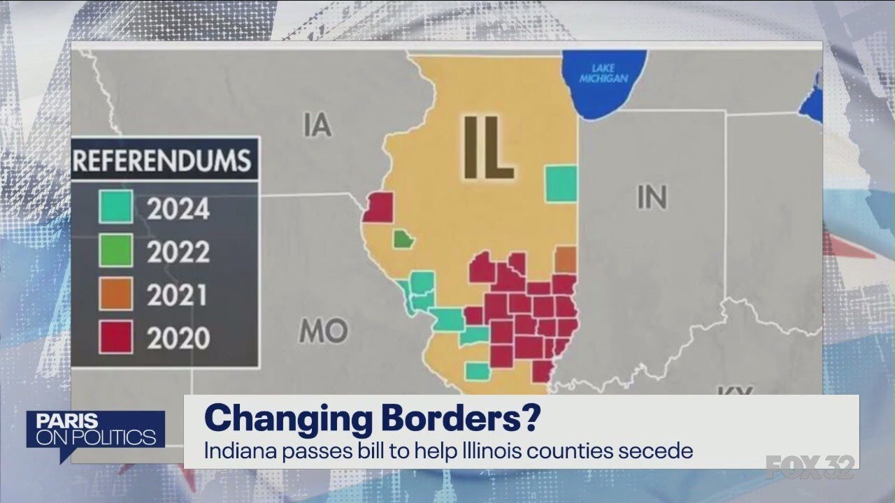 Dozens of Illinois counties want to join Indiana | Paris on Politics