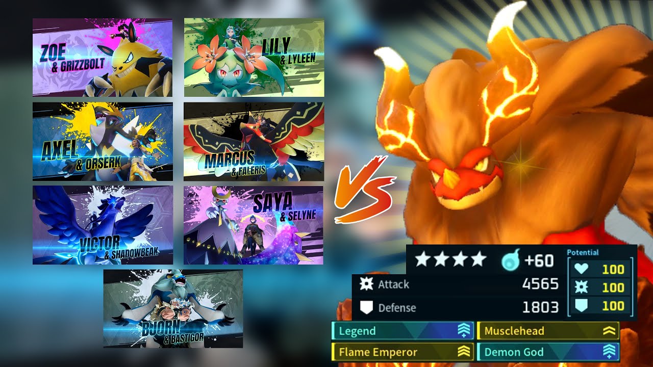 Max Upgraded Blazamut Vs All Tower Bosses I PALWORLD FEYBREAK - YouTube