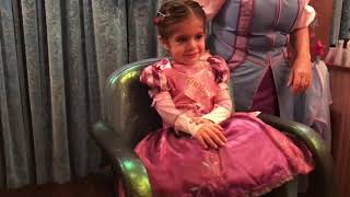 Bibbidi-Bobbidi-Boo princess transformation