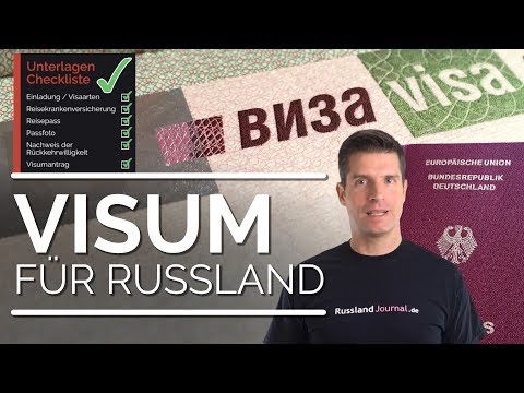 Video: Wie Bekomme Ich Ein Arbeitsvisum In Russland?