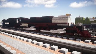 Minecraft Union Pacific Big Boy Steam Train Tutorial