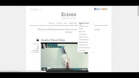 Elemin   Elegant Minimal Responsive Theme +Download Link