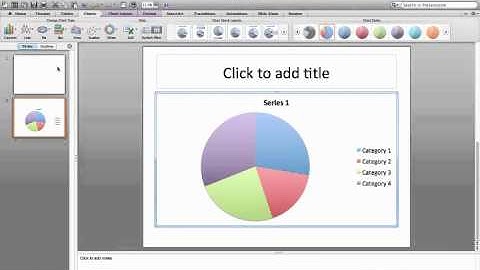 How to create a simple bar chart in PowerPoint