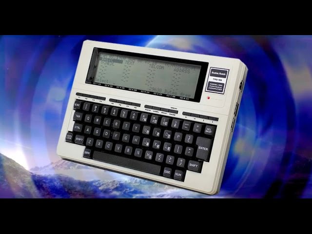 Tandy TRS-80 Model 100: Review & Demonstration :o) - YouTube
