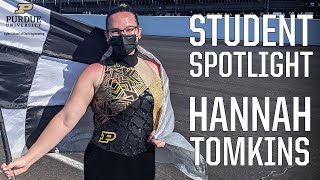 Purdue Civil Engineering Spotlight — Hannah Tomkins