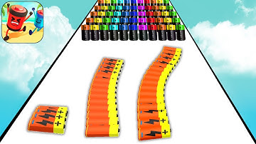 Satisfying Mobile Gaming Batterry Run New Gameplay Walkthrough Android,iOS Big Update Freeplay