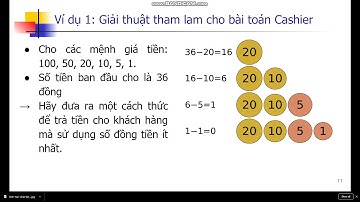 Tổng quan và ví dụ chi tiết về giải thuật Tham Lam (Greedy algorithm) - Tuan 60PM2