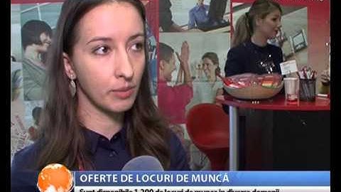 Oferte de locuri de munca