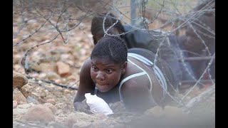 Zimbabweans jumping the border into South Africa after the Christmas holidays.
