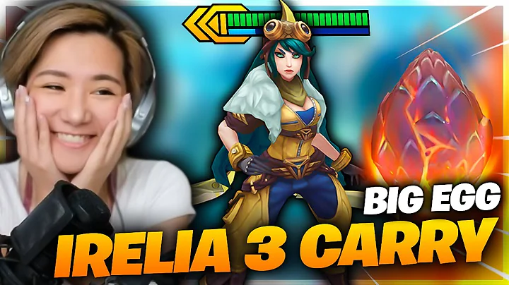 BIG EGG!! 3 Star Irelia Carry with 20 Turn Egg - Teamfight Tactics Set 6.5 | Becca