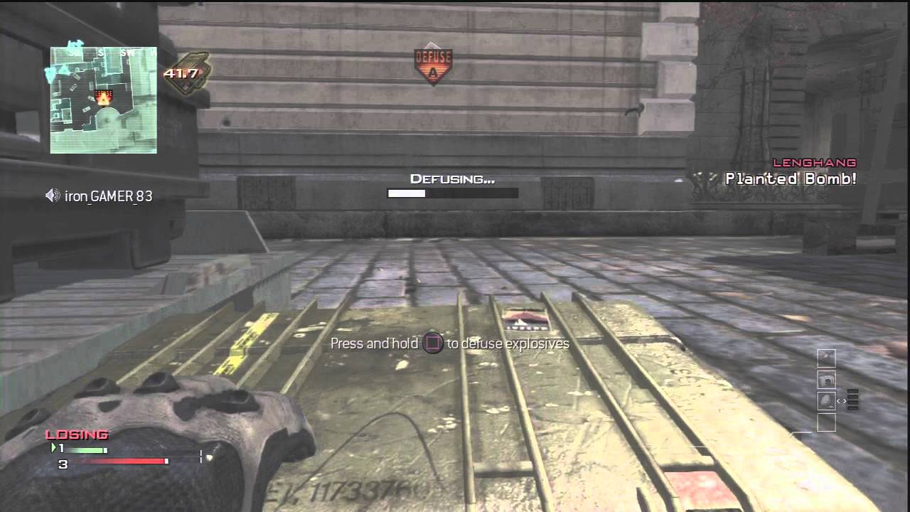 Incredible Ninja Defuse (Lockdown MW3)