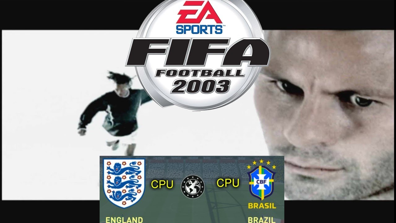 Classic Showdown: England vs Brazil 🟢 FIFA 2003 | PS2 Gameplay 