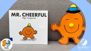 Surrey Libraries Craft Session - Mr Cheerful