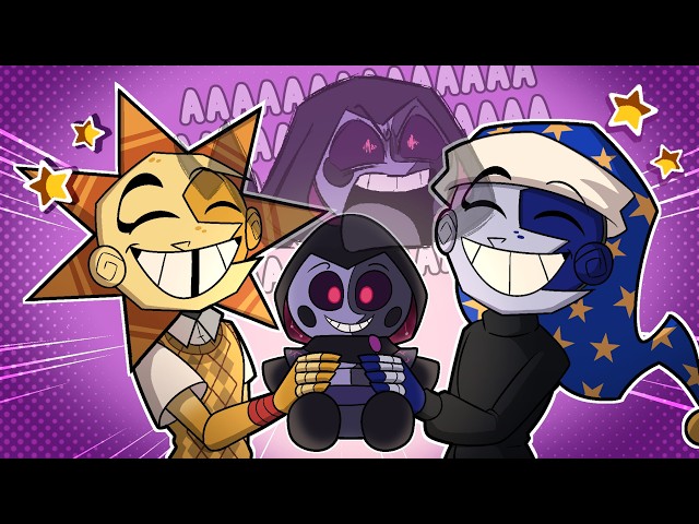 Sun and Moon vs PLUSHY TITAN in VRChat - YouTube