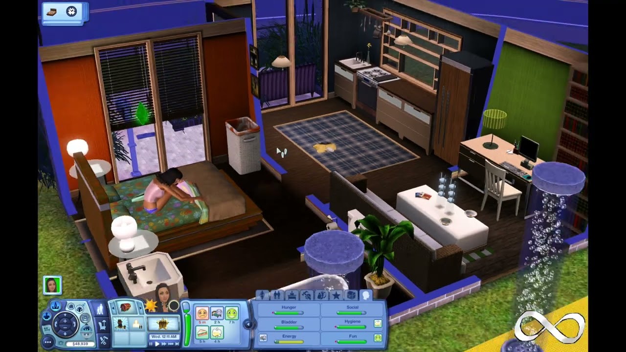 The Sims 3, Maxing Out & Doing All Skill Challenges, Social Media (No Commentary)