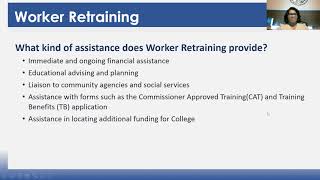 Worker Retraining Information Session - February 22, 2022