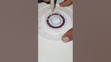 Amazing rangoli designs 🎭🎨 #spirograph #rangoli #design #drawing #shorts (plz subscribe) 🙏🏼