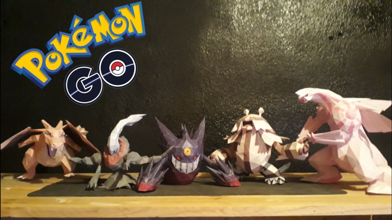 PaperPokés - Pokémon Papercraft: MEGA GENGAR - HAPPY HALLOWEEN!