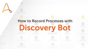 Discovery Bot Recording Process Demo | Automation Anywhere