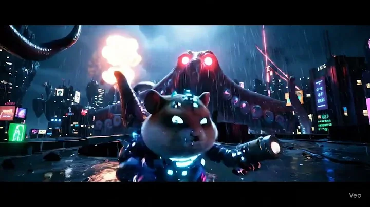 CYBERPUNK HAMSTER vs. LASER OCTOPUS – The Ultimate AI Showdown! 🤯⚡