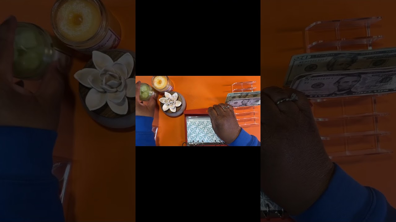 Cash stuffing $210 from my 2nd check in December! 