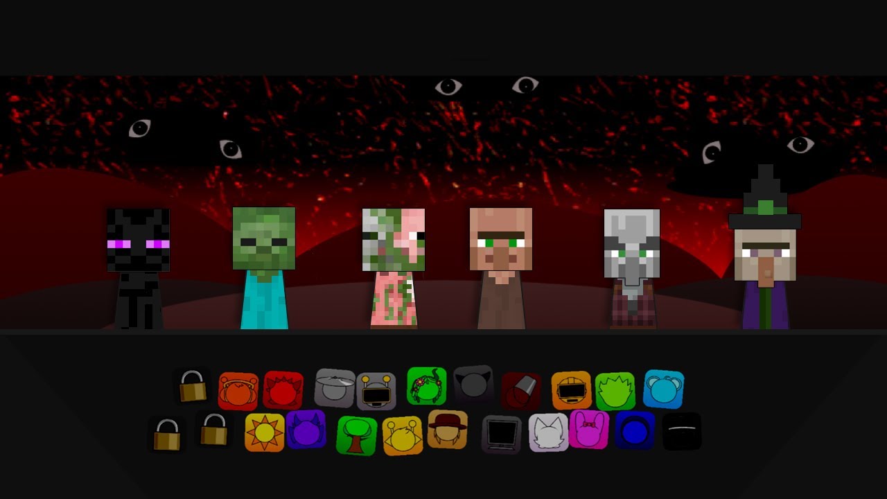 Incredibox Sprunki Pyramixed Song - Horror Version (Minecraft Cover)