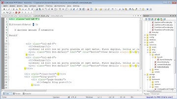 Урок #13 Laravel 5.2  [условные и циклические директивы шаблонизатора blade]