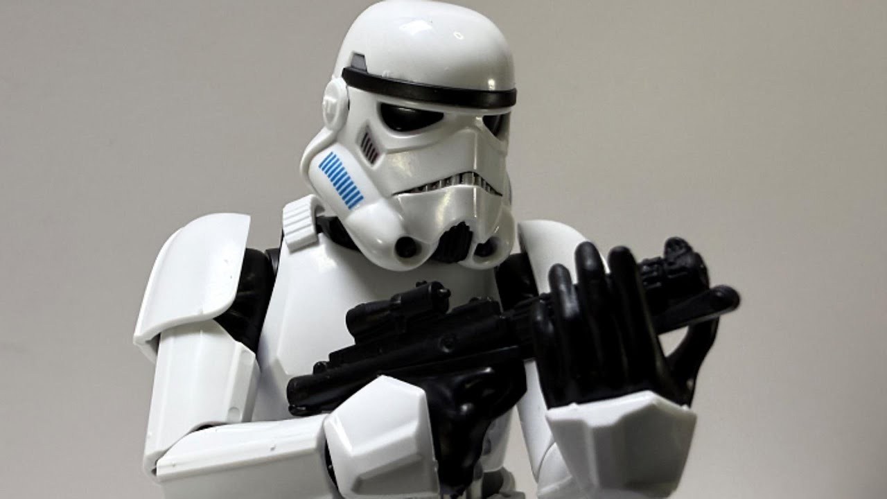 STAR WARS STORMTROOPER | Blokees Champion Class Model Kit | Speed