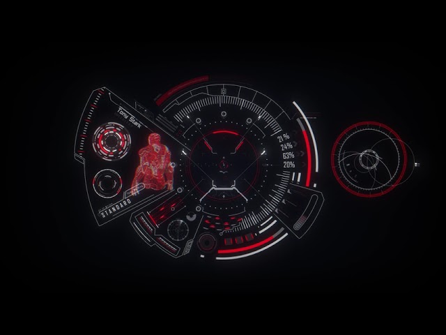 Ironman RGB 4k Animated Live Wallpaper 