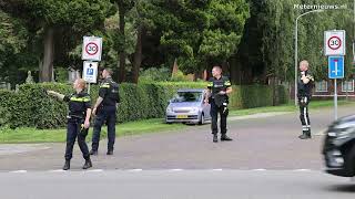 Dreigende situatie en politie inzet in Hoogezand