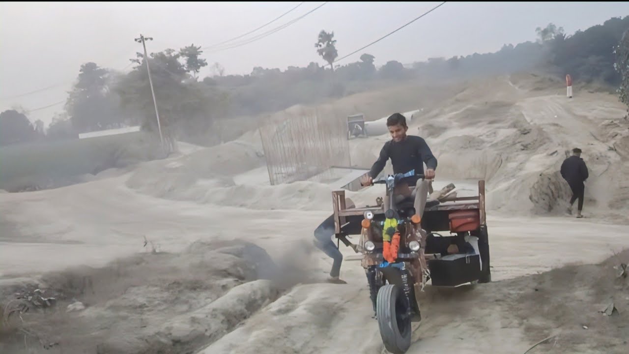 गांव में ठेला से Off-Roading 😱 Socha Nahi Tha Aisa Hoga