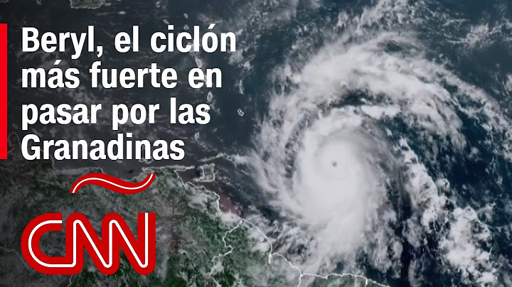 El Caribe, Centroamérica y México están en alerta por la fuerza del huracán Beryl