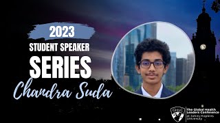 Chandra Suda presents on Machine Learning Audio Analysis for Diagnosis of Tuberculosis | 2023 GHLC