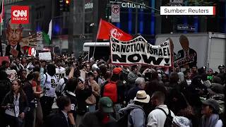 Demonstran di New York 