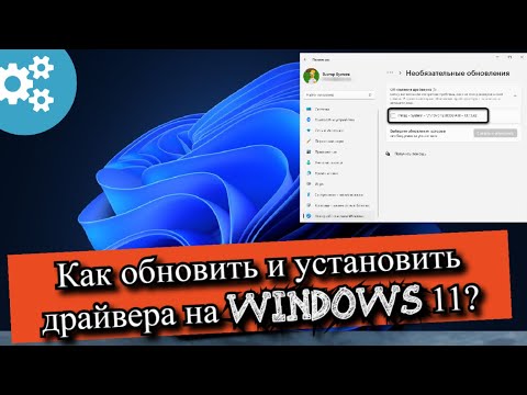 Как обновить и установить драйвера на Windows 11?