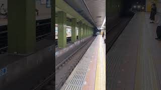 鶴舞駅で、名古屋市営地下鉄３０５０系上小田井行きを撮影をしたこと　２０２４年３月３０日撮影